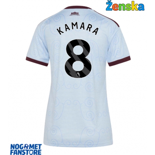 Aston Villa Boubacar Kamara #8 Rezervni Dres za Ženska 2026-27 Kratak Rukav